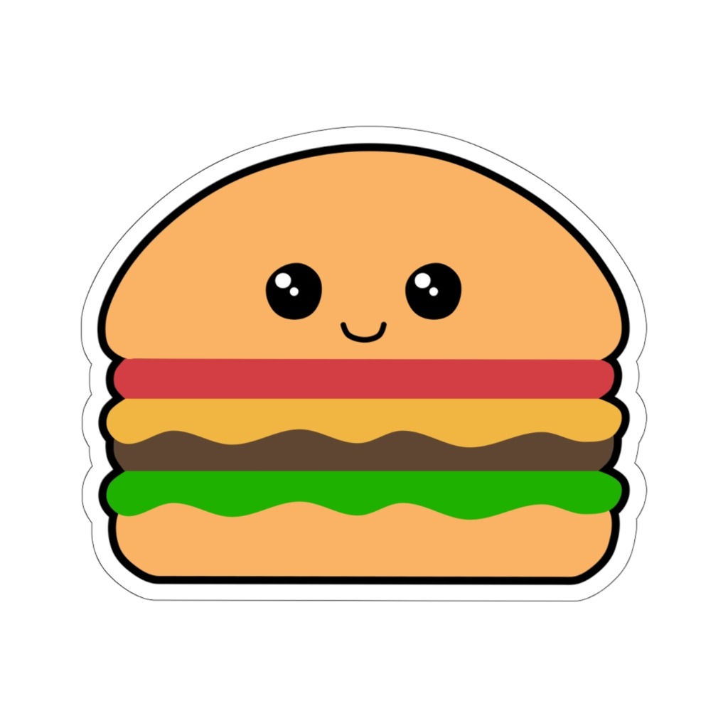 hamburger' Sticker | Spreadshirt